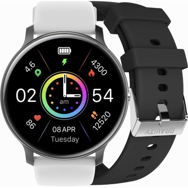 Gravity Chytré hodinky SMARTWATCH - GT1-4 PRO ČERNÁ/ČERNÁ...