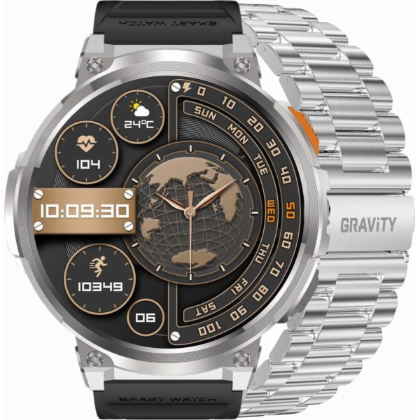 Chytré hodinky Gravity GT23-2 Black (GT23)