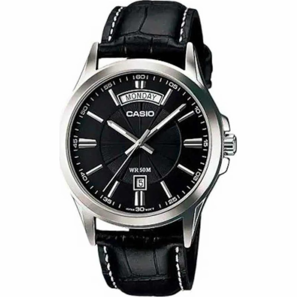 Casio Hodinky Model hodinek Casio MTP-1381L, barva Černá....