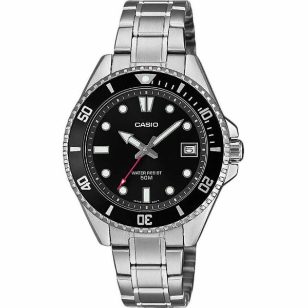 Casio Hodinky Pánské hodinky Casio MDV-10D-1A1VEF stříbrné