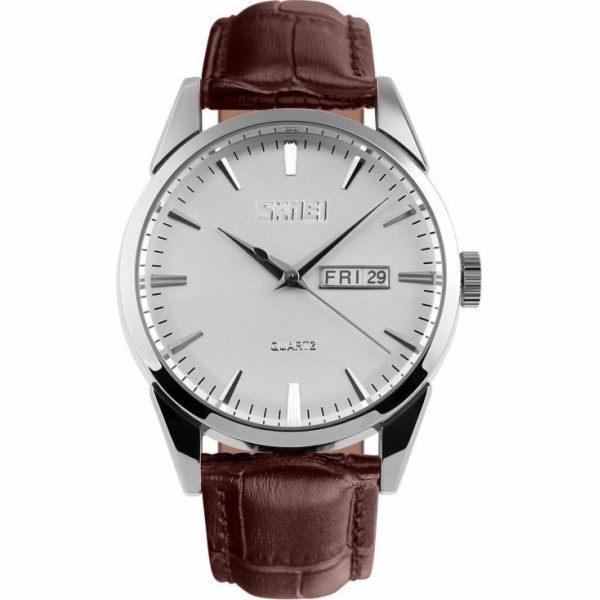 Skmei Pánské hodinky 9073SIWTB + KRABIČKA