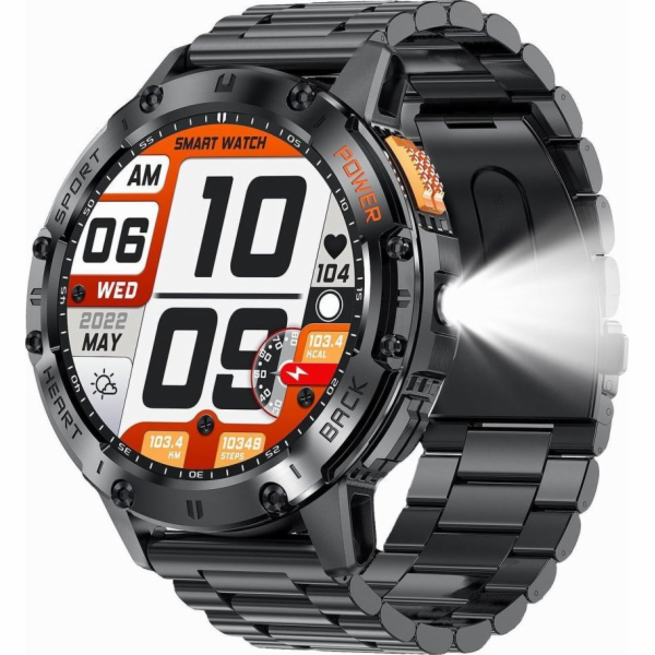 Chytré hodinky Gravity GT22-1 Black (GT22)