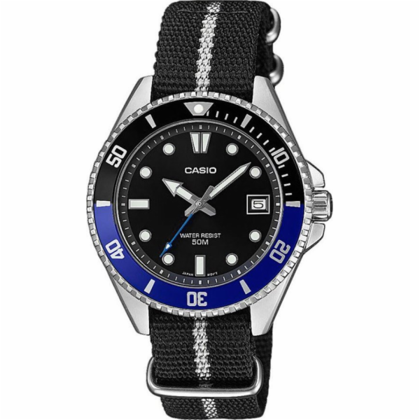Casio Hodinky Pánské hodinky Casio MDV-10C-1A2VEF černé