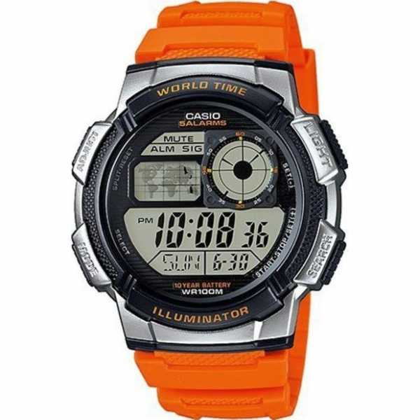 Pánské 10barové plavecké hodinky Casio AE-1000-4B (381708)
