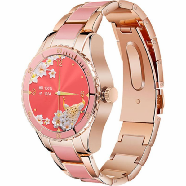 Chytré hodinky Rubicon RNCE82 Rose Gold (RNCE82)