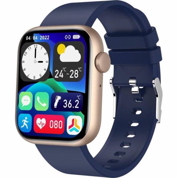 Chytré hodinky Gravity GT3-4 Navy Blue