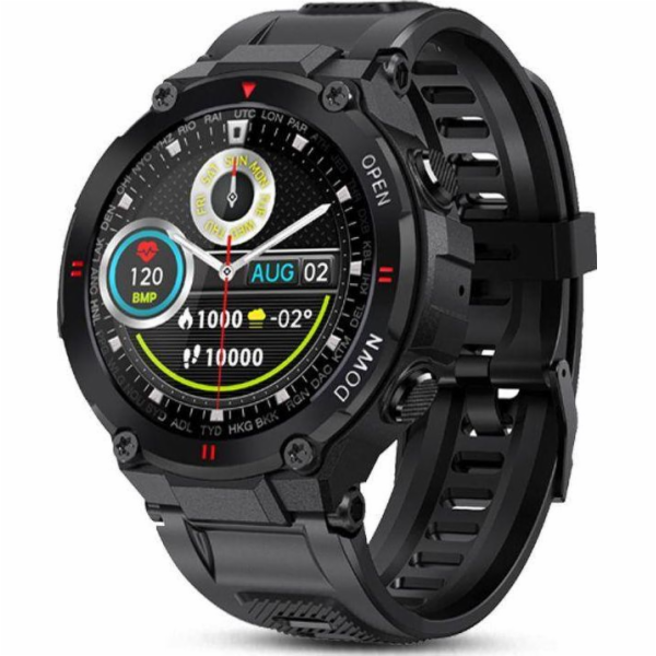 Chytré hodinky Giewont GW430-1 Black (GW430-1)