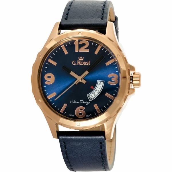 Gino Rossi Pánské hodinky Derter černé (10273A-6F3)