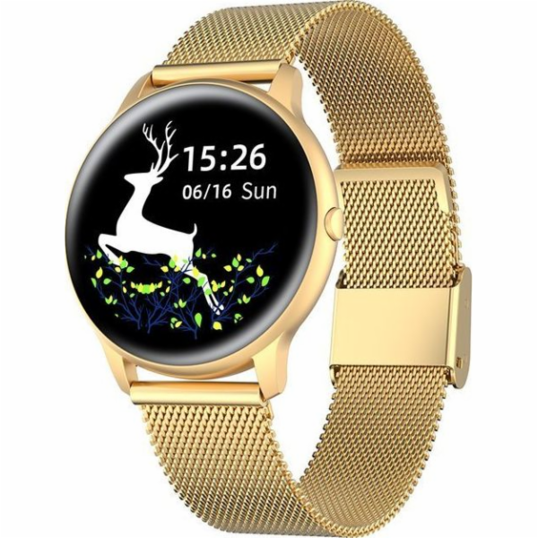 Chytré hodinky Gino Rossi SW015-5 Gold (15696-uniw)
