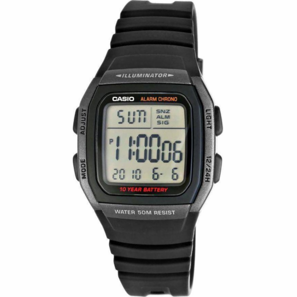 Pánské hodinky Casio Watch CASIO W-96H-1BVDF Unisex