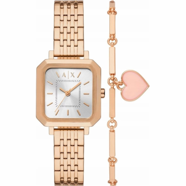 Armani Exchange Dámské hodinky + náramek AX7164SET + KRAB...