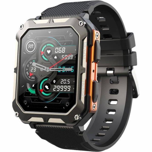 Chytré hodinky Rubicon SmartWatch Rubicon RNCF27 černé si...