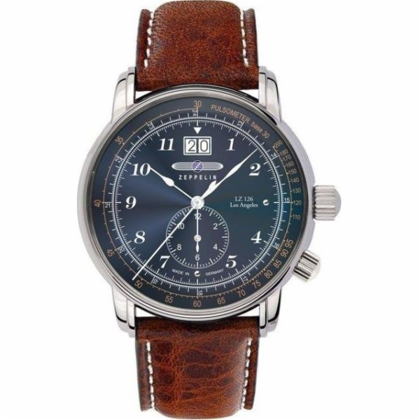 Zeppelin Hodinky LZ126 Los Angeles 8644-3 Quartz Blue (25...