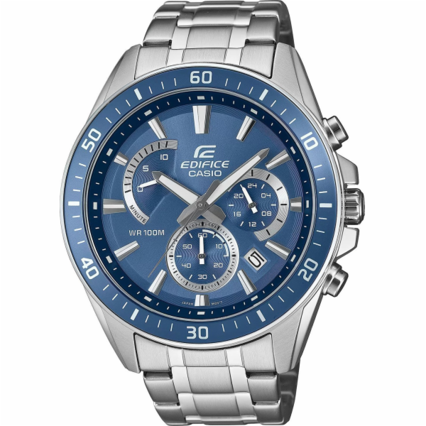 EDIFICE Sportovní hodinky Casio EFR-552D-2AVUEF100m stříb...