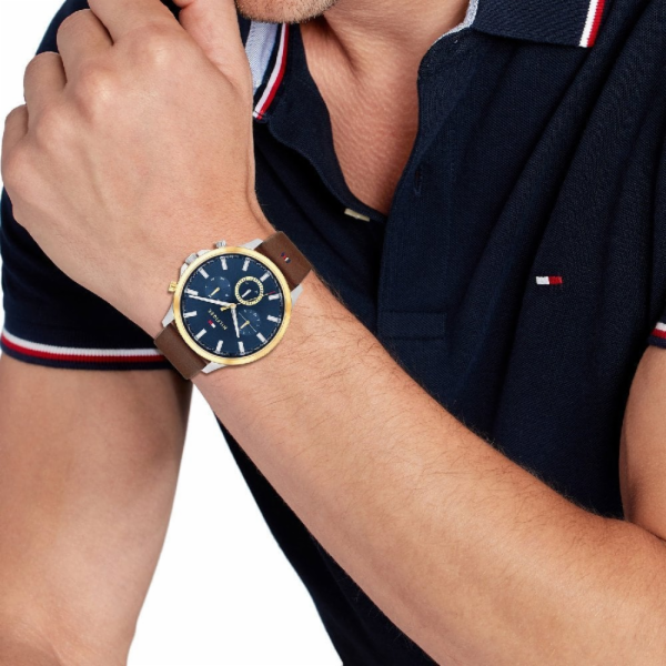 Tommy Hilfiger Hodinky TOMMY HILFIGER RYDER 1710496 PÁNSK...