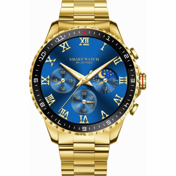 Pánské hodinky SMARTWATCH GRAVITY GT16-1 GOLD/GOLD