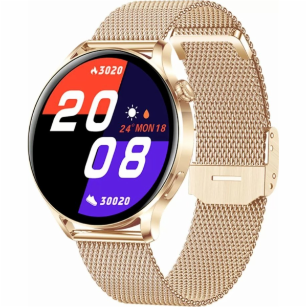 Rubicon Chytré hodinky RNCE81 růžovo-zlaté (RNCE81)