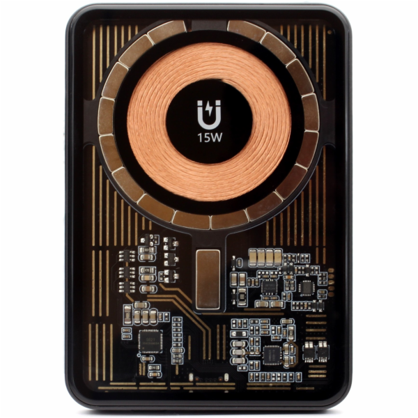 Realpower Hodinky PB-5000 MAG, 5000 mAh, nabíječka pro Ap...
