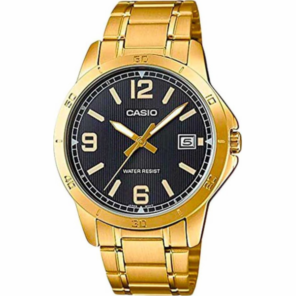 Casio Hodinky Model hodinek Casio MTP-V004G, barva Žlutá....