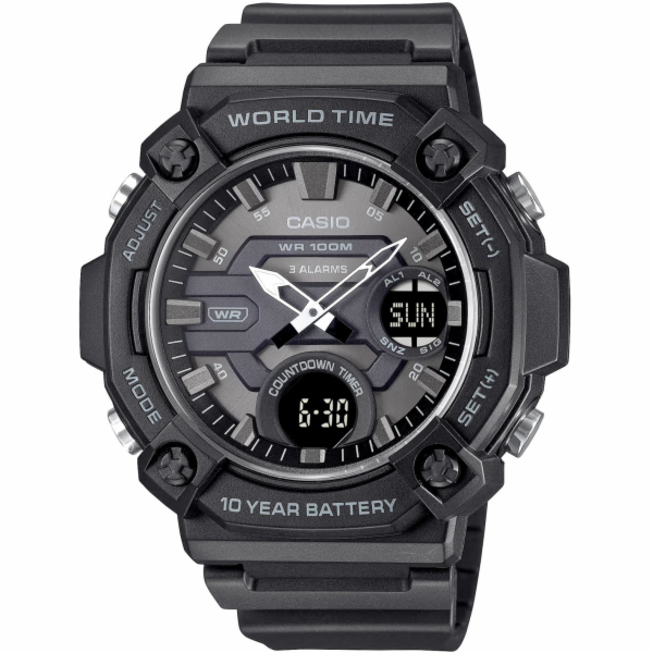 Casio Pánské hodinky AEQ-120W-1BVDF + KRABIČKA