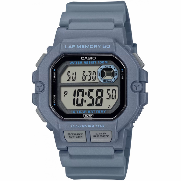 Casio Pánské hodinky WS-1400H-2AVEF šedé barvy
