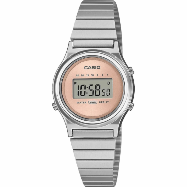 Casio Vintage Dámské hodinky Casio LA700WE-4AEF, stříbrné...