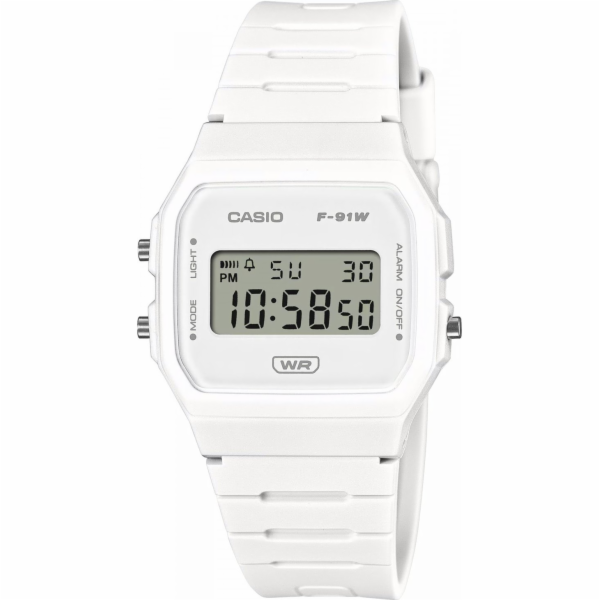 Casio Vintage Dětské vintage hodinky Casio F-91WB-7AEF bílé