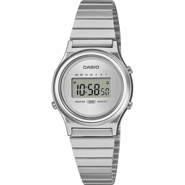 Casio Vintage Dámské hodinky Casio LA700WE-7AEF, stříbrné...
