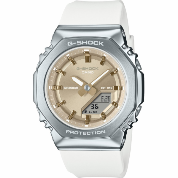G-SHOCK Hodinky Casio GM-S2110-7A9ER 200m bílé