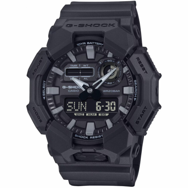 EDIFICE Hodinky Casio G-Shock GA-010-1A1ER 200m černé