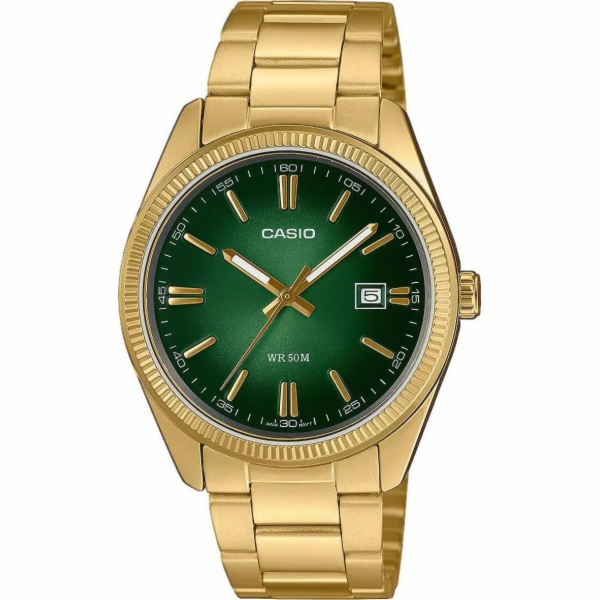 Casio Pánské hodinky MTP-1302PGC-3AVEF zlaté barvy