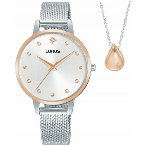 Lorus Hodinky Dámské hodinky Lorus RG288XX9 s přívěskem.