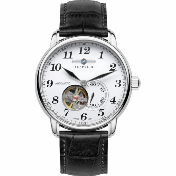 Zeppelin Pánské hodinky LZ127 7666-1 Automatik bílé