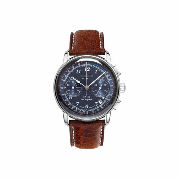 Zeppelin Hodinky LZ126 Los Angeles 7614-3 Quartz Blue (25...