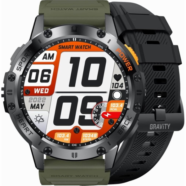 Gravity Pánské chytré hodinky SMARTWATCH GT22-5