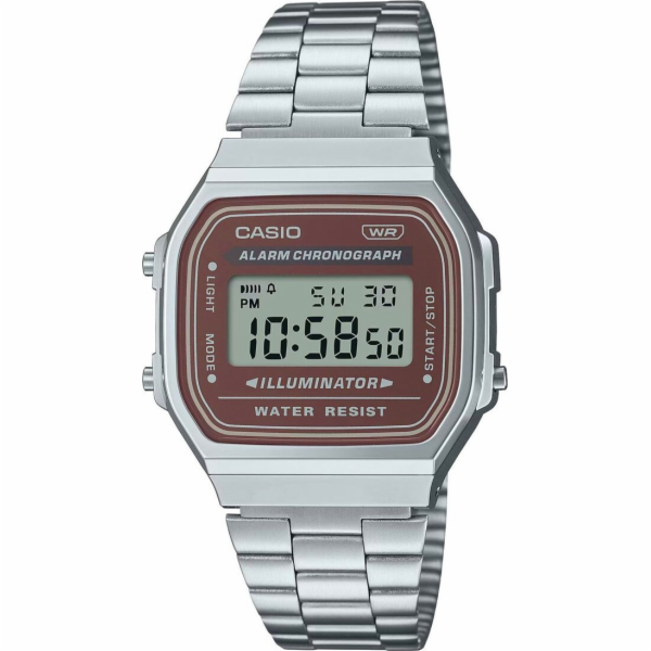 Casio Hodinky Model hodinek Casio A168WA-5A, stříbrnošedé...