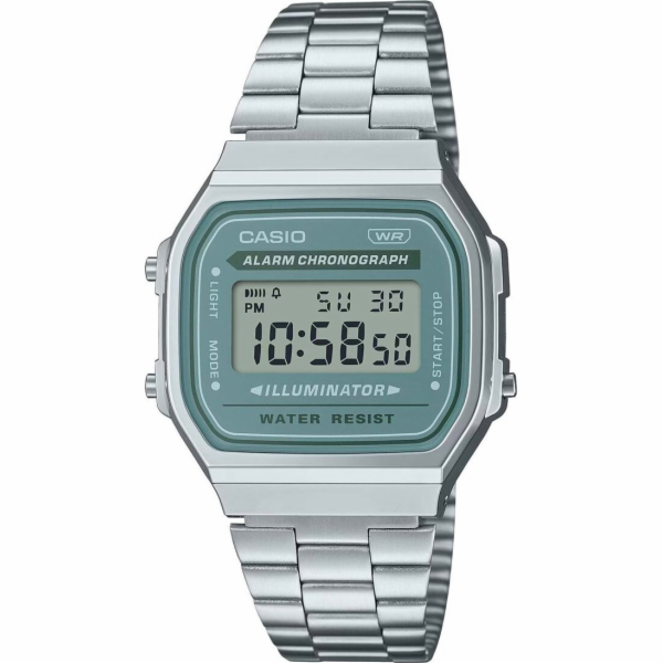 Casio Hodinky Model hodinek Casio A168WA-3A, stříbrnošedé...