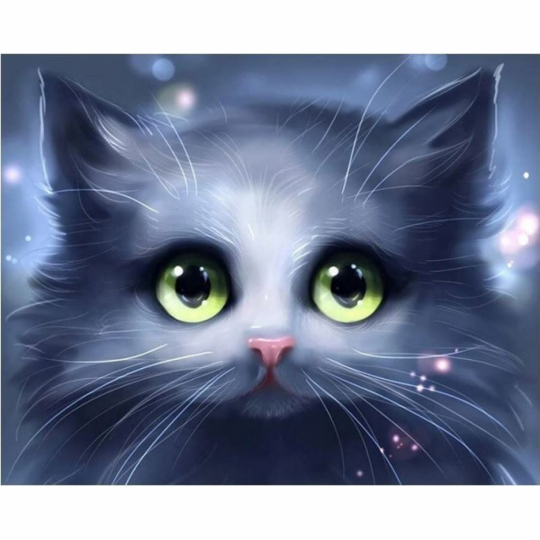 Norimpex Diamantová mozaika - Nadýchaná kočka