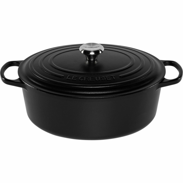 Le Creuset Signature zapék.hrnec cerna Oval 33 cm