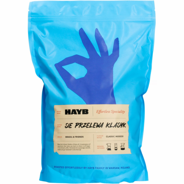 Kávová zrna HAYB - Pour Over Classic 1000g