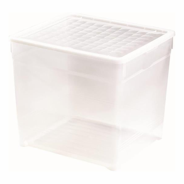 Úložný kufr CURVER, 33 l, průhledný, 39,5×34×34,3 cm