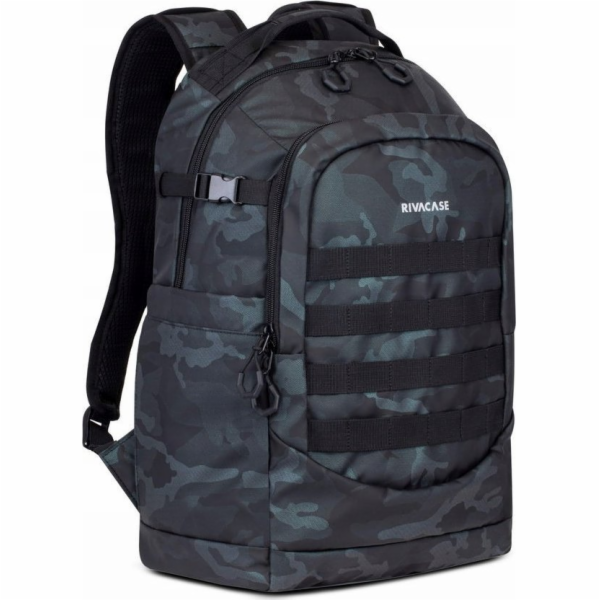 Batoh na notebook Rivacase navy camo 28L 15,6"
