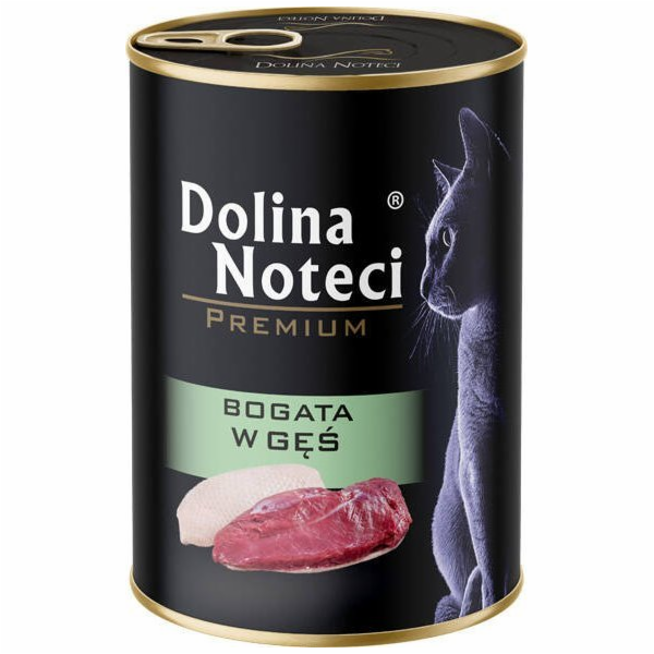 DOLINA NOTECI Premium Rich in goose - mokré krmivo pro ko...