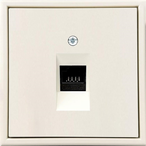 Počítačová zásuvka LIREGUS MODERN, matná písková barva