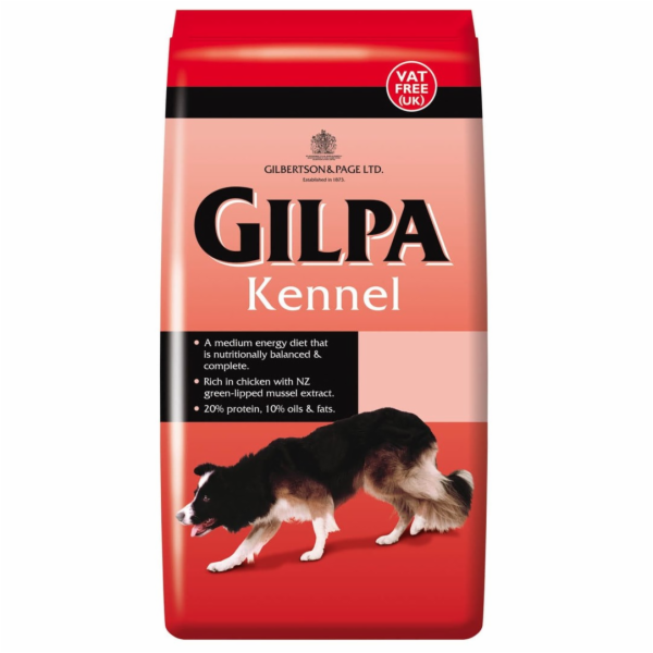 GILPA Kennel - suché krmivo pro psy - 15kg
