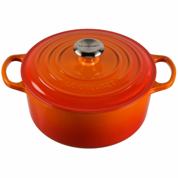Kulatý vulkanický kastrol Le Creuset Signature Casserole ...