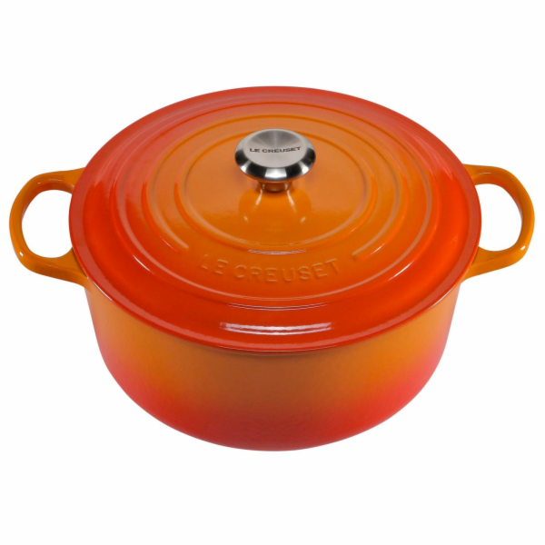 Kulatý vulkanický kastrol Le Creuset Signature Casserole ...