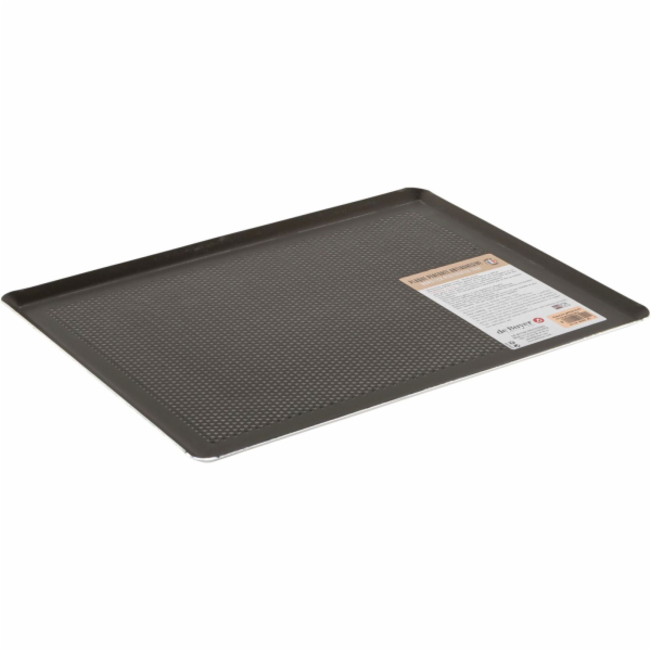 De Buyer CHOC Backing Tray FORATA Alu non-stick 40x30cm