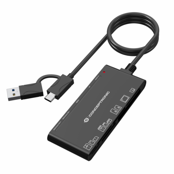 Conceptronic BIAN10B 7-in-1 Card Reader USB 3.0