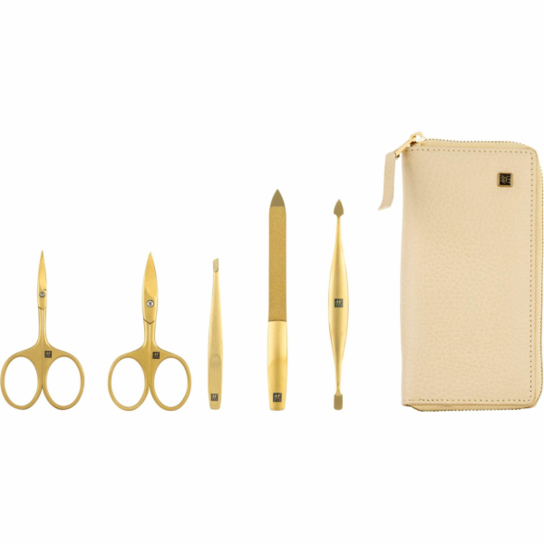 Zwilling manicure pedicure set 5-piece with nail scissors